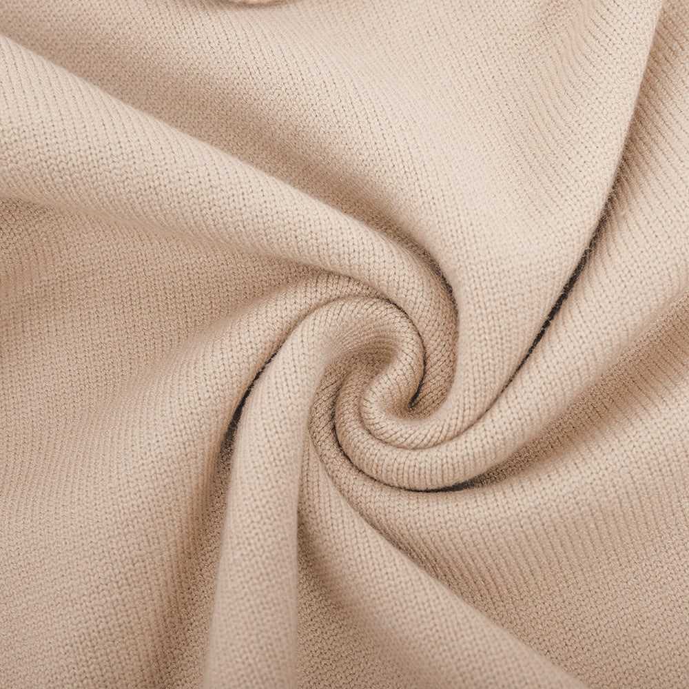 Women's Relaxed High- Neck Sweater