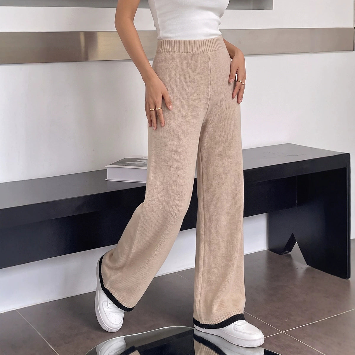 Women's Casual Wide- Leg Pants