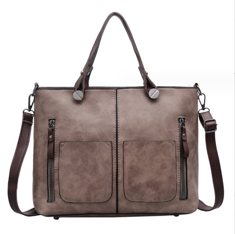 Women's Retro Shoulder Tote & Crossbody Bag