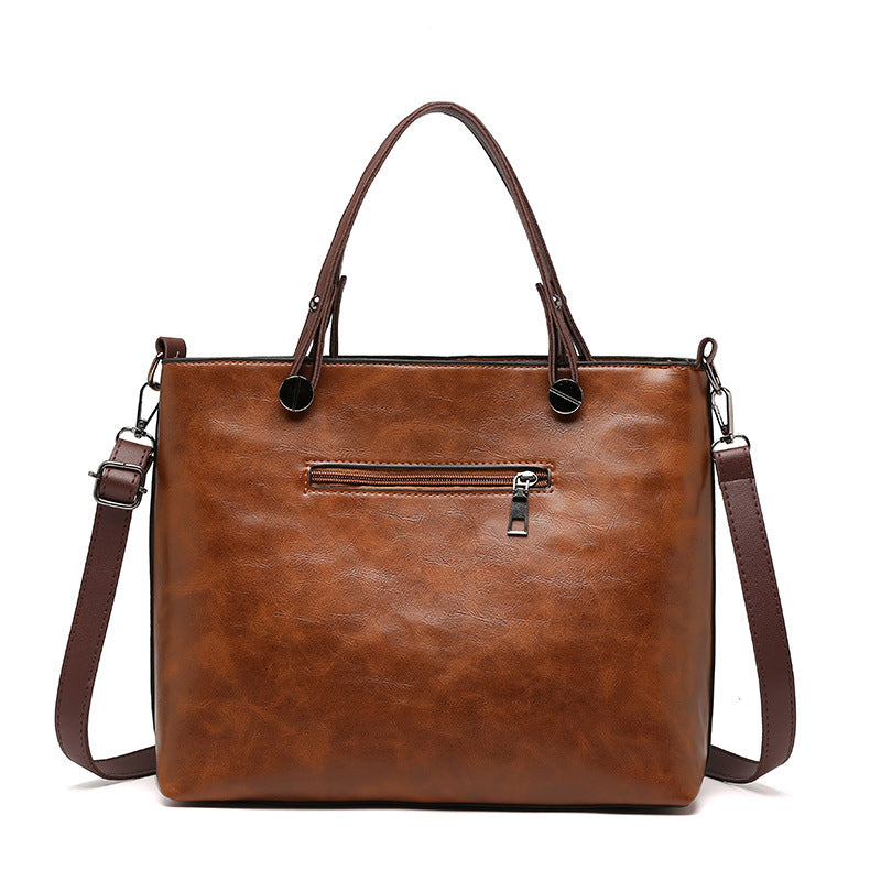 Women's Retro Shoulder Tote & Crossbody Bag