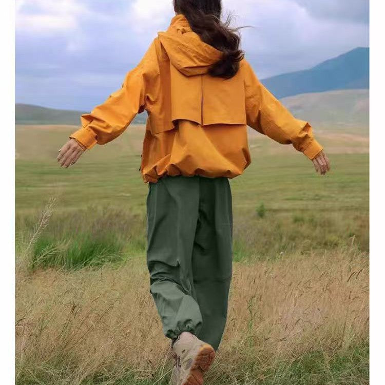 Casual Drawstring Cargo Pants