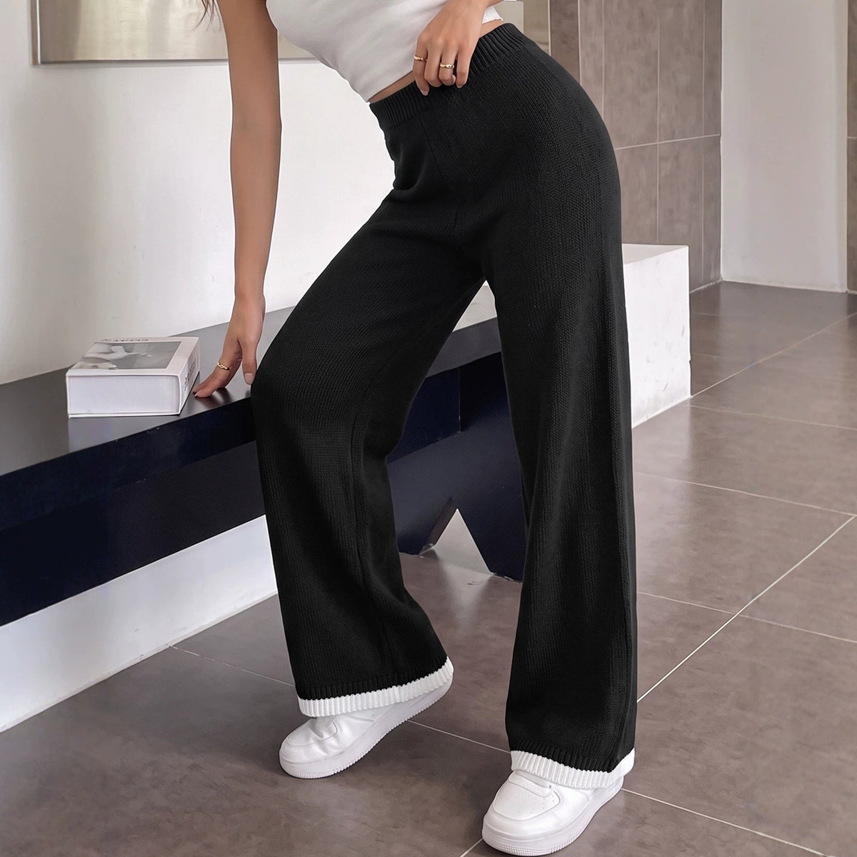 Women's Casual Wide- Leg Pants