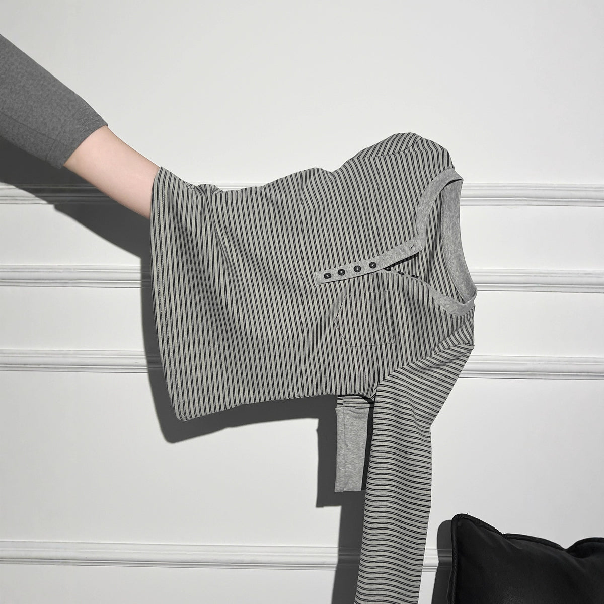 Women's Vintage Stripe Long-Sleeve Top