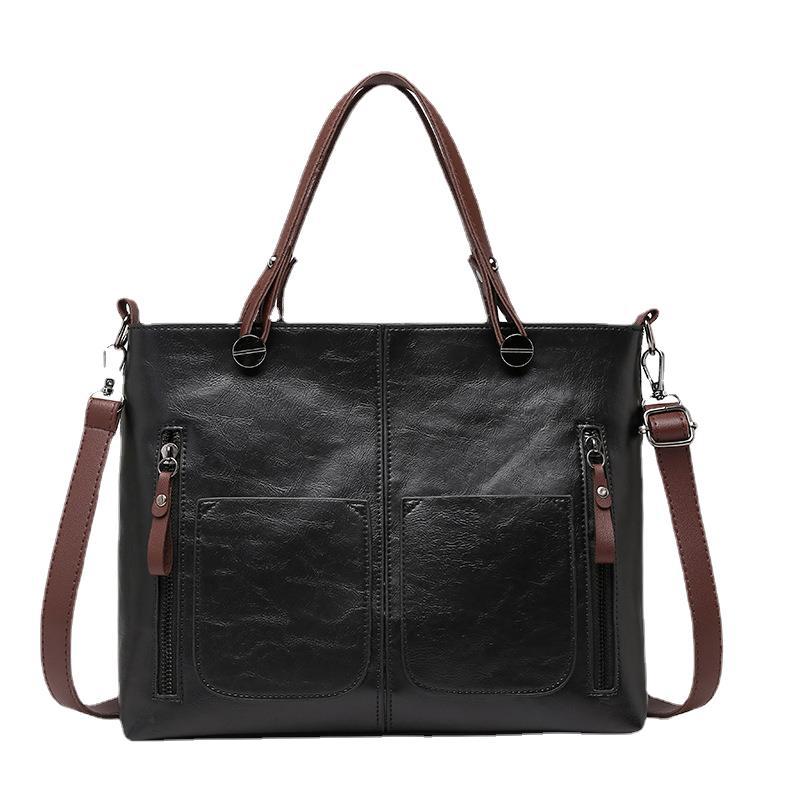 Women's Retro Shoulder Tote & Crossbody Bag