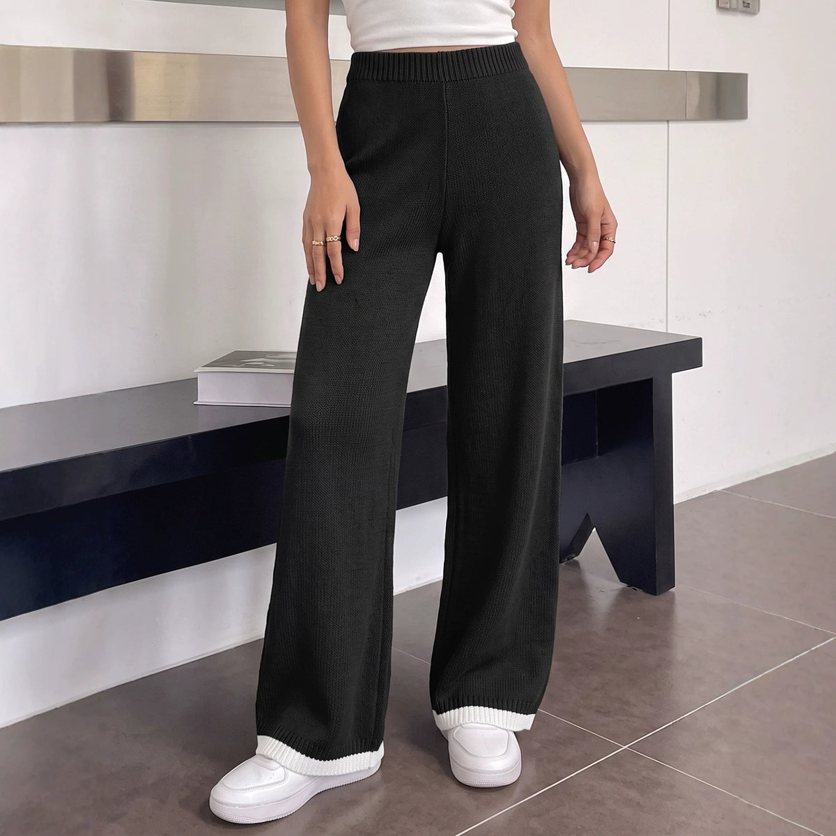 Women's Casual Wide- Leg Pants