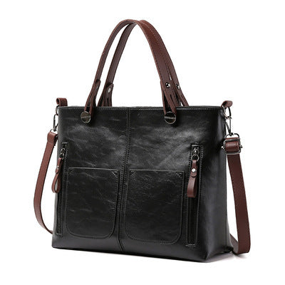 Women's Retro Shoulder Tote & Crossbody Bag